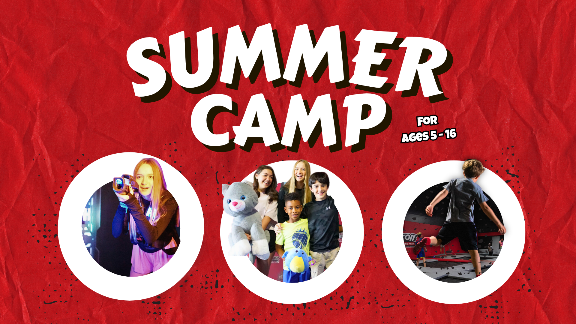 Summer Camp Flyer  (1920 x 1080 px)